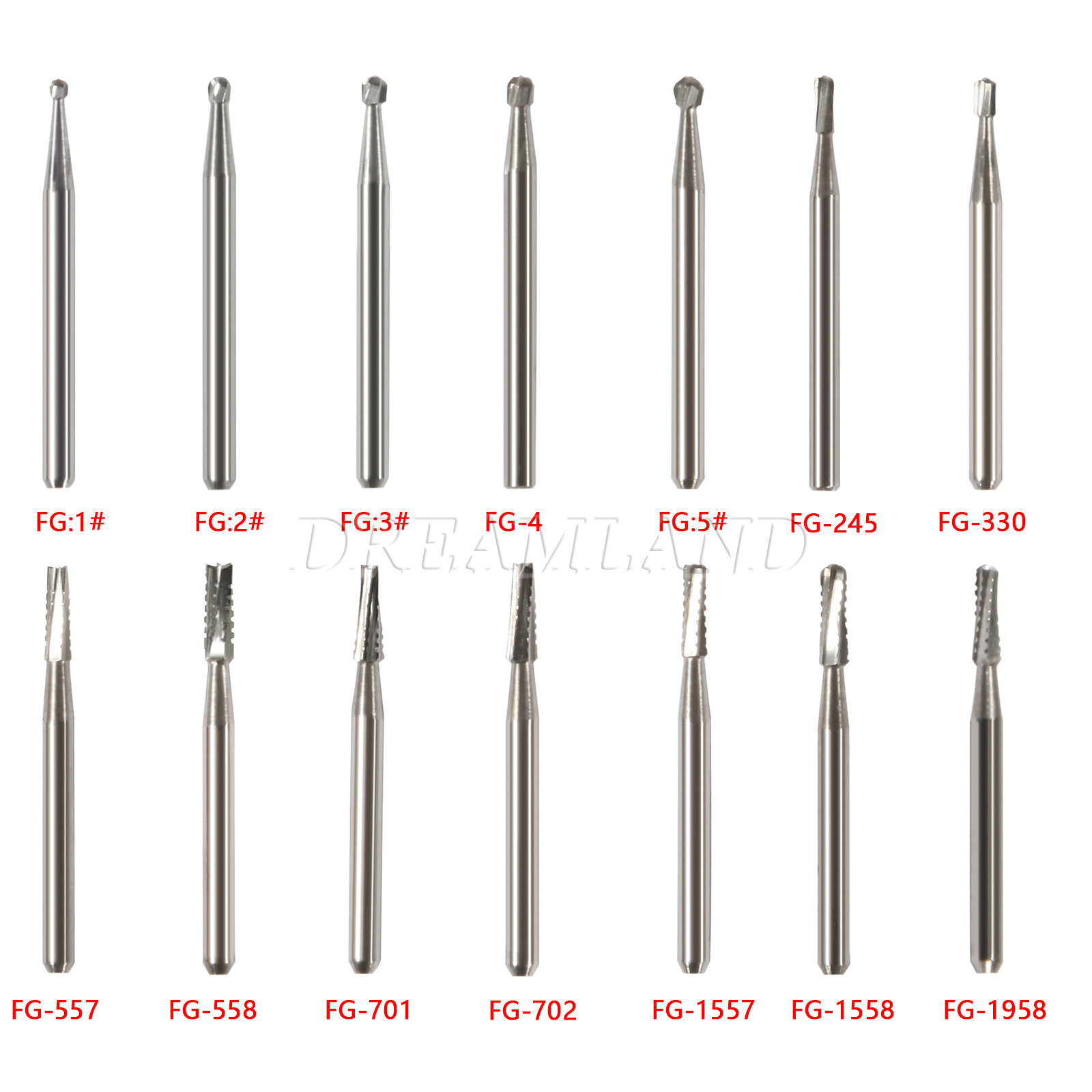 Carbide Bur Friction Grip 100pk Dental, Made In CHINA FG Bur all sizes 557, 330