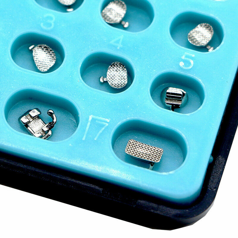 10×Dental orthodontic lingual Roth Bracket Brace 28pcs/pack High Quality