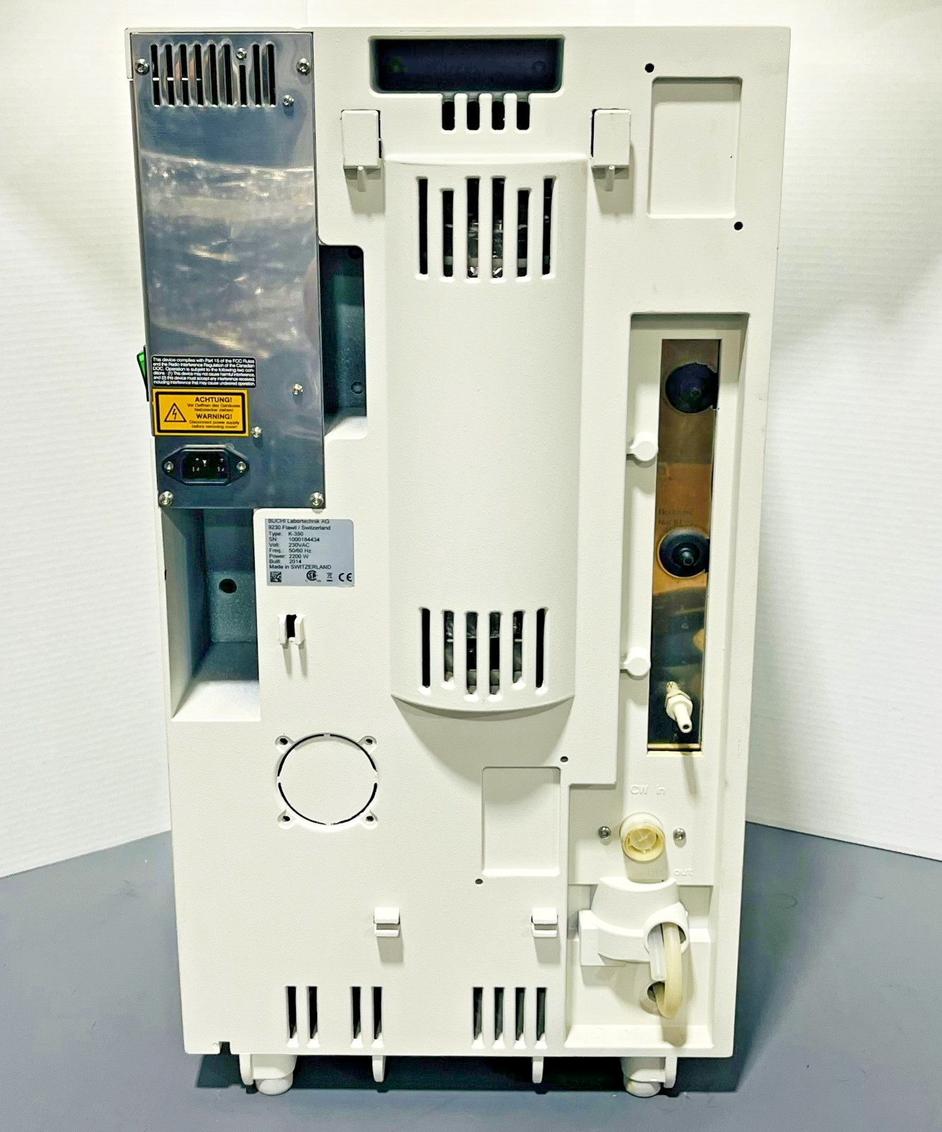 Buchi Labortechnik K-350 Distillation Unit 230VAC 50/60Hz Power Tested