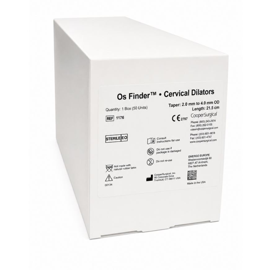 *50-Packs* Cooper Surgical Os Finder Cervical Dilator 21.5cm Sterile 1176