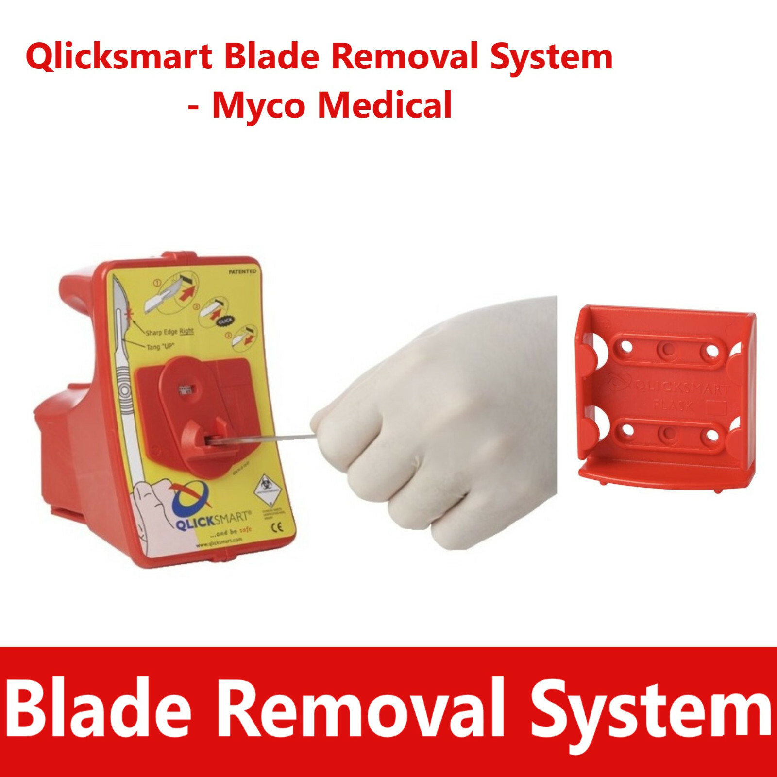 Qlicksmart Blade Remover System or Mounting Bracket – Myco Medical