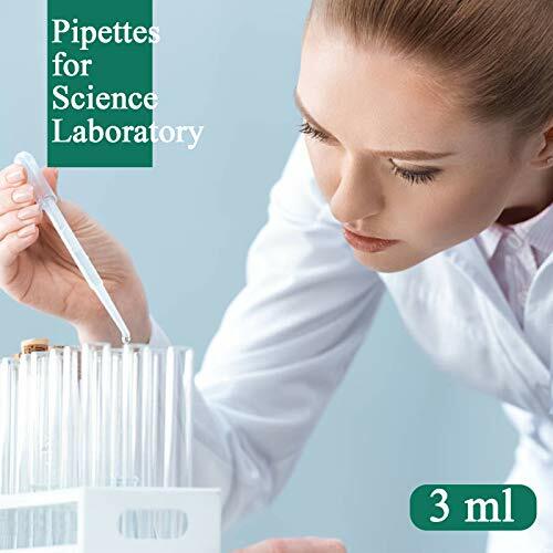 200PCS 3ml Disposable Plastic Transfer Pipettes, Moveland Calibrated Dropper for