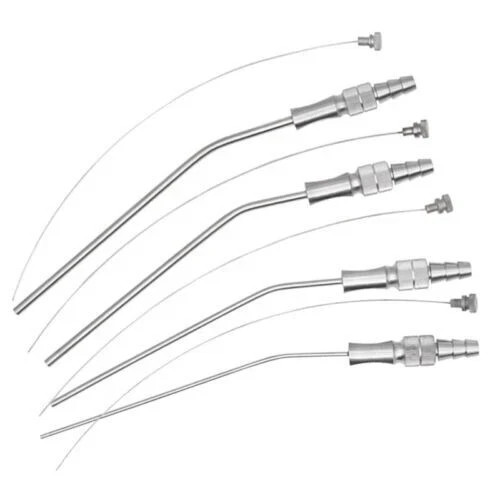 4 Dental Medical Surgery Aspirator Ferguson Frazier Suction Tube 2mm/3mm/4mm/5mm
