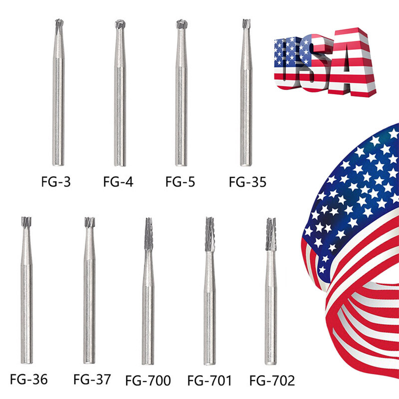 Carbide Bur Friction Grip 100pk Dental, Made In CHINA FG Bur all sizes 557, 330