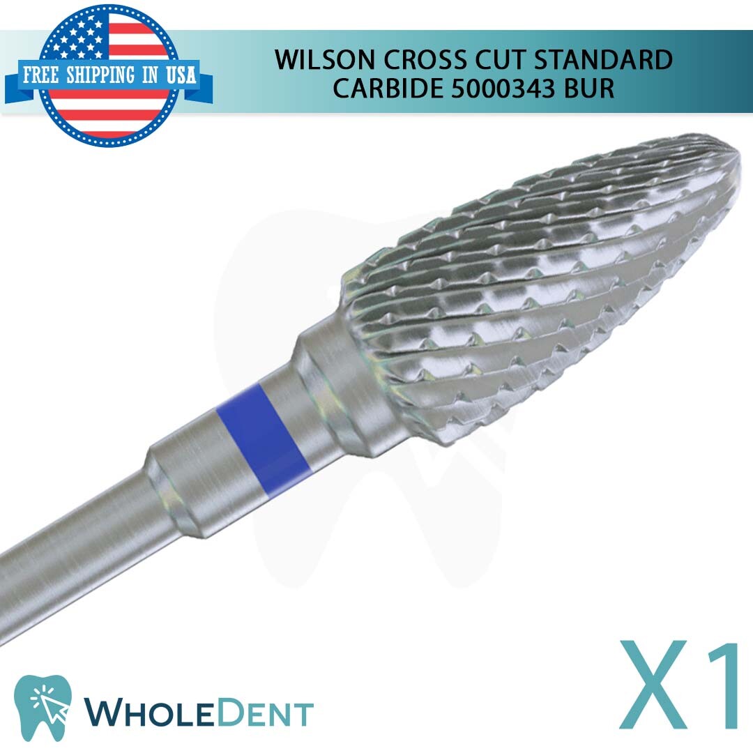 Cross Cut Standard Carbide Bur Ø6mm 5000343 Dental Lab Fresas Low Speed