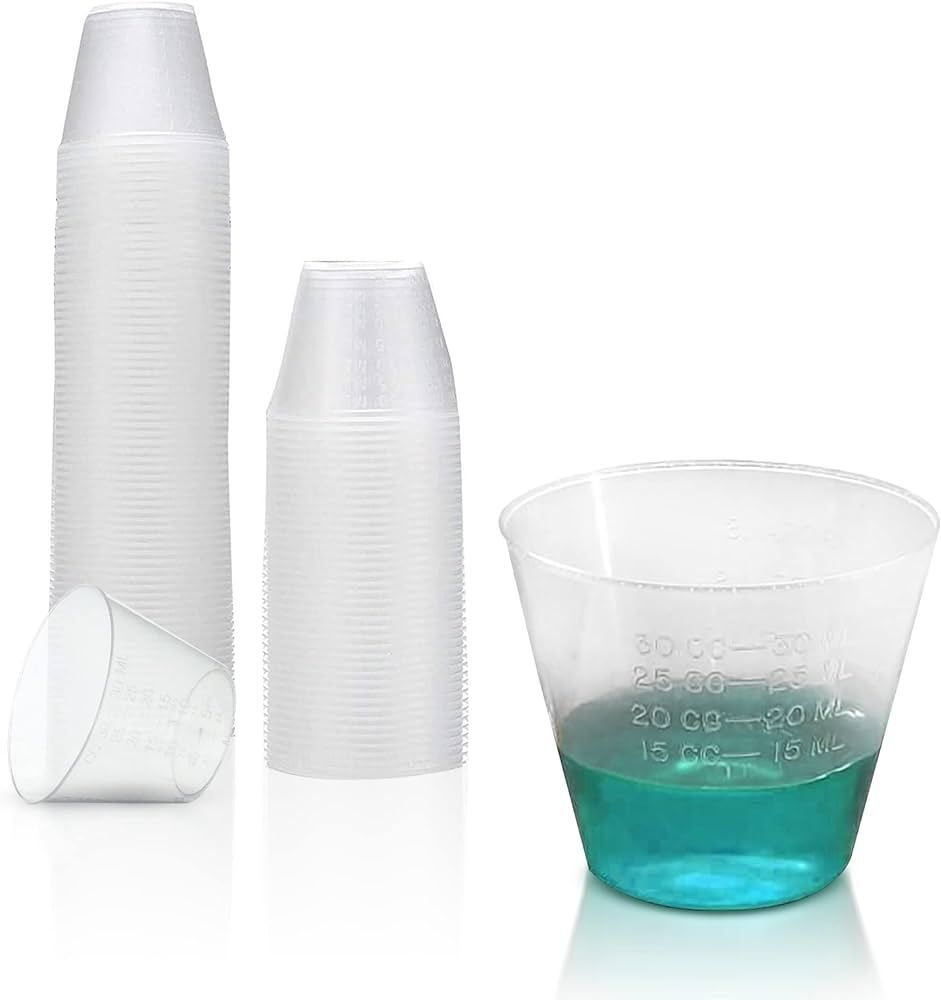 UP to 1000 cups Dental Medicine,Disposable,Mixing Cups – Clear Plastic P250500