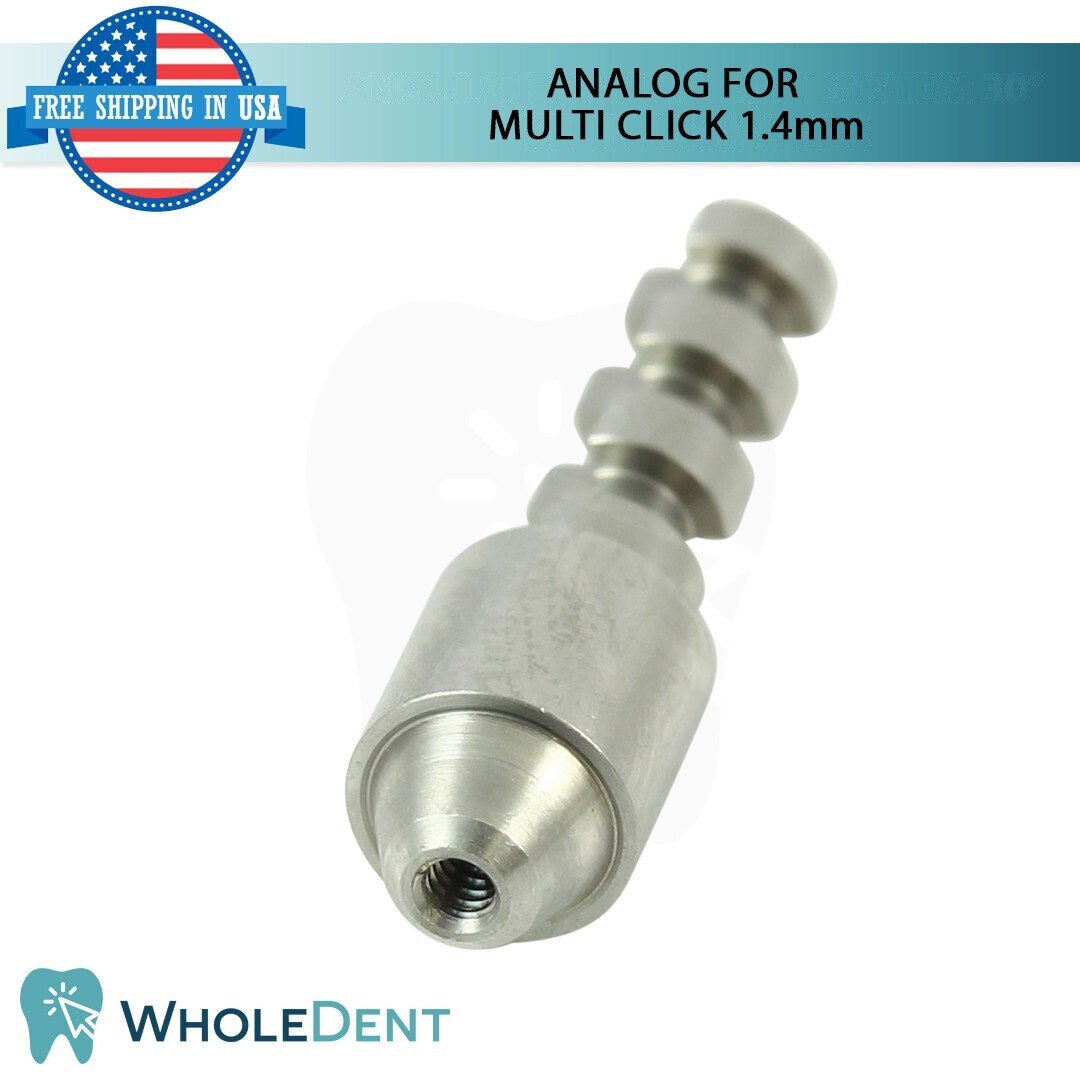 1X Analog For Multi Unit 1.4mm System Lab Prosthetics Dental Abutment Replica